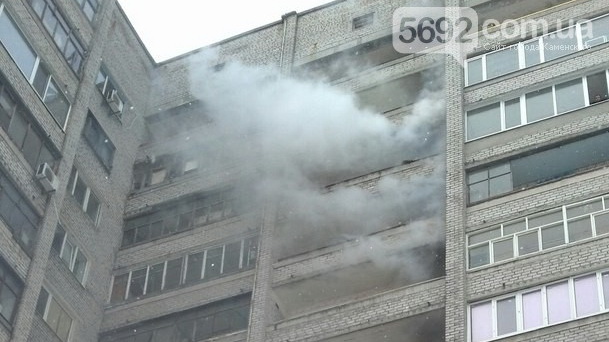 В Каменском дважды за сутки горела шахта лифта в 14-этажном доме