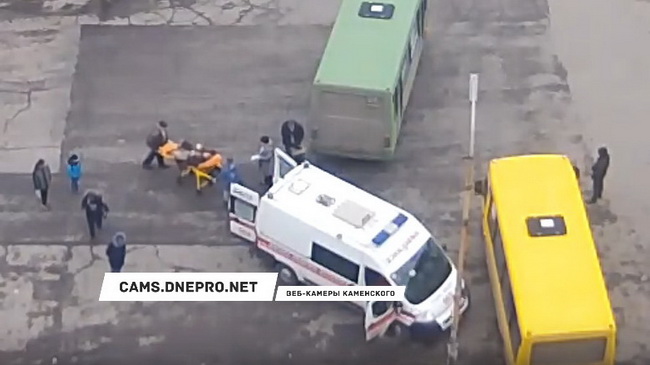 В Каменском маршрутка наехала на пенсионерку