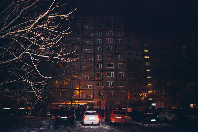 В Днепре на просп. Героев дотла сгорела квартира на 10-м этаже