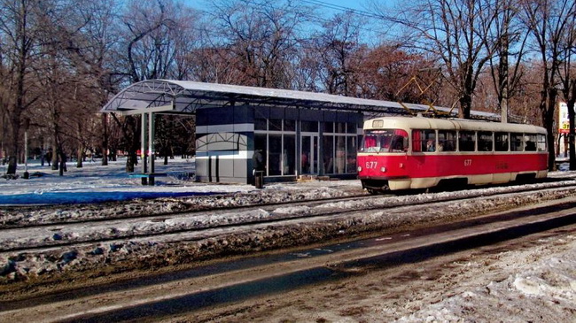 В Каменском опять проблемы с движением трамваев