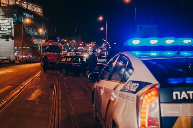 В Днепре на Шмидта столкнулись два ВАЗа