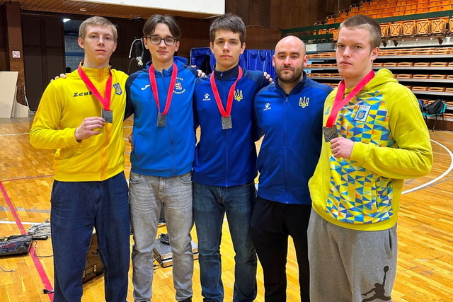 Фехтовальщик Григорий Краснюк из Днепра стал серебряным призером турнира среди кадетов в Сербии