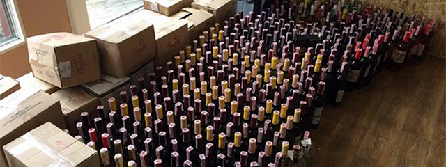 В магазинах Днепра за отсутствие документов на продажу спиртных напитков изъято более 1 тыс. литров алкоголя