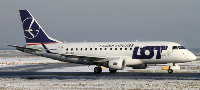Польская авиакомпания LOT заходит в аэропорт Запорожье