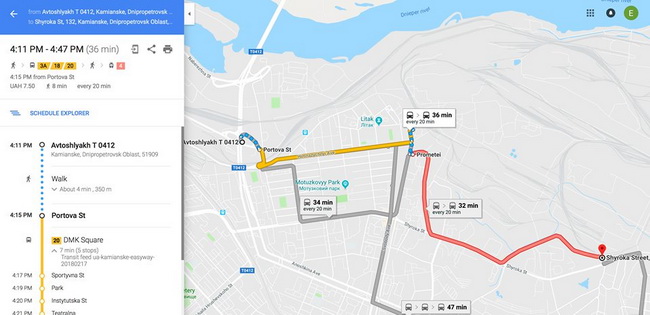 GPS-������ ������������� ���������� � ��������� ������ �������� Google �����