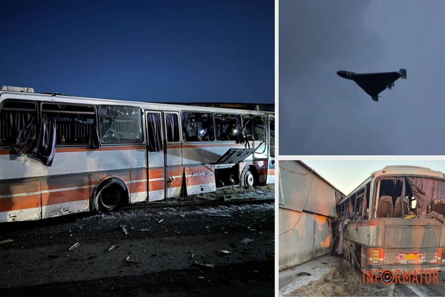 «Очередной факт терроризма»: автобус с шахтерами в Павлоградском районе атаковали «Шахеды» на онлайн-управлении – «Флэш»