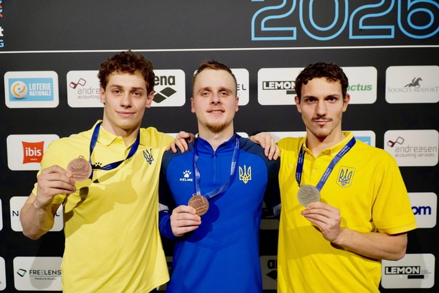 Пловец Максим Овчинников из Днепра завоевал «бронзу» на турнире в Люксембурге