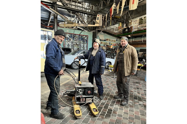 В музее «Машины времени» продолжают восстанавливать искалеченную врагами технику