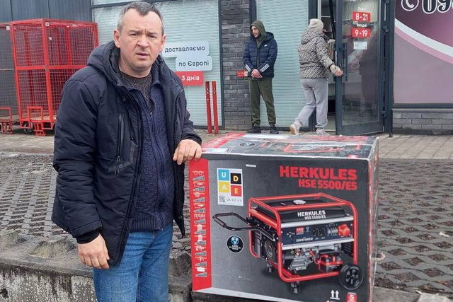 Днепропетровщина получила генераторы от партнеров на 40 тысяч евро