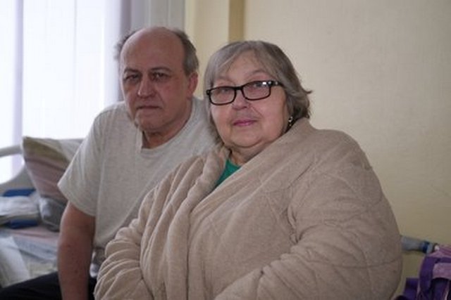 Неля та Олександр. Суспільне Дніпро/Ілля Кононов Месяц прожили в квартире, где было +2°. В центр соцадаптации в Днепре эвакуировали супругов из Дружковки