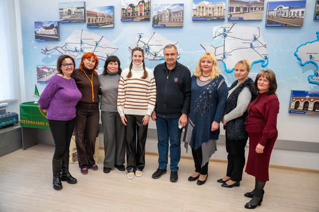 Ярослава Магучих прикоснулась к истокам Приднепровской железной дороги