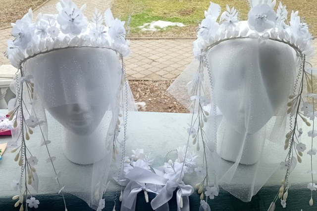 На Днепропетровщине возродили древние украшения украинских невест