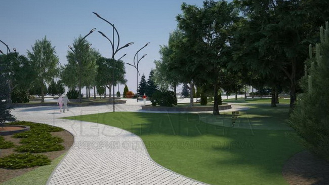 Какие новшества появятся в Центральном парке Каменского после реконструкции?