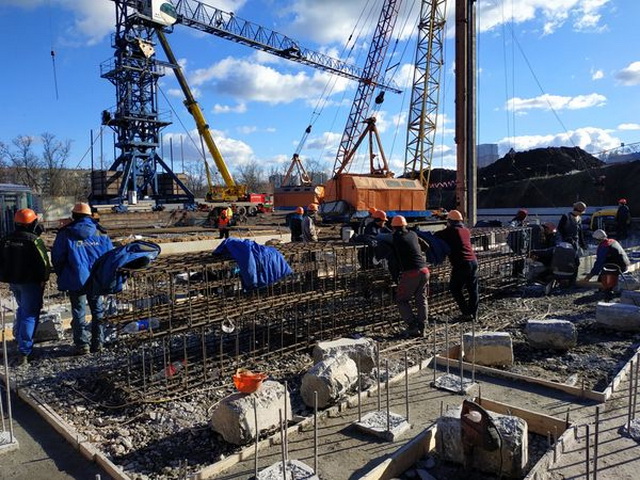 Начались строительные работы. В Днепре начали строительство нового жилого комплекса