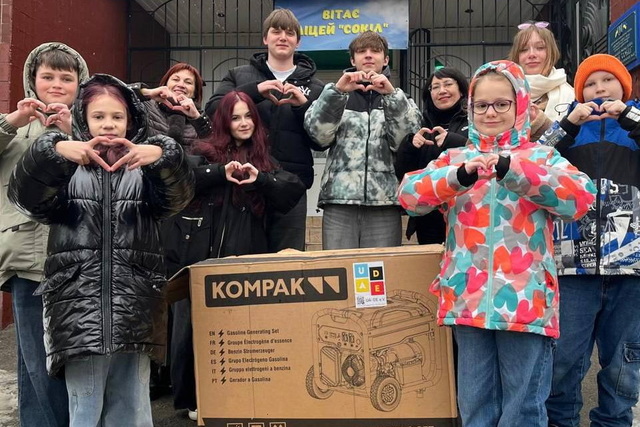 Немецкие партнеры передали Днепропетровщине генераторов еще на 40 тысяч евро