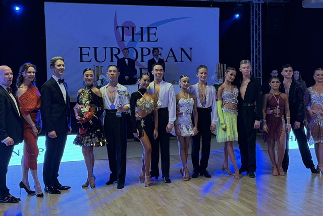 Дніпровська спортсменка Камєлія Кадаєва – призерка Чемпіонату Європи з бальних танців