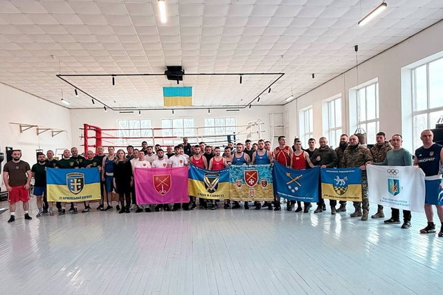 В Днепре прошел чемпионат Сухопутных войск ВСУ по боксу