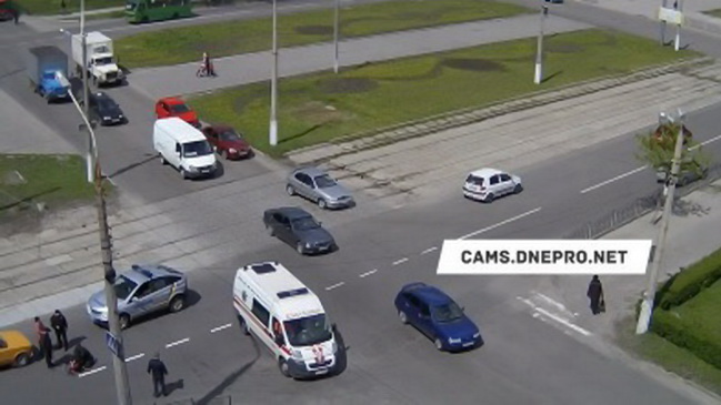 В Каменском в ДТП пострадал пьяный пешеход