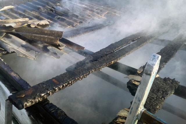 В Днепре во время пожара 57-летний мужчина получил значительные ожоги тела