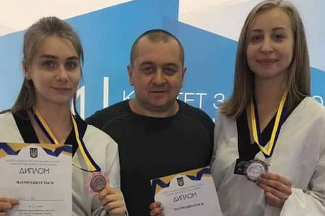 Каменские тхэквондистки завоевали награды Всеукраинской Универсиады