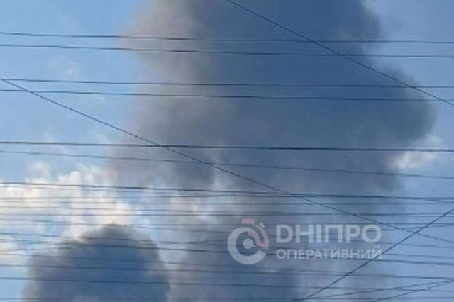 Враг атаковал Днепровский район