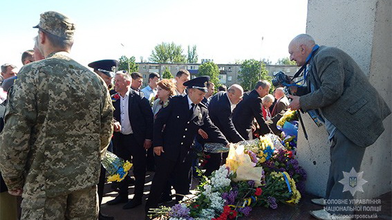 День Перемоги в Кам'янському пройшов без грубих порушень правопорядку