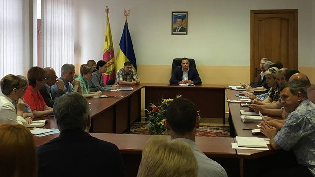 У Кам'янському пройшло засідання штабу з питань децентралізації системи теплопостачання