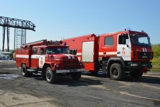 В Днепре на улице Байкальской ликвидировали пожар на площади 200 квадратных метров