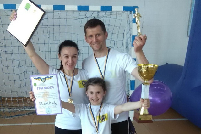 Семья из Каменского стала самой спортивной в области