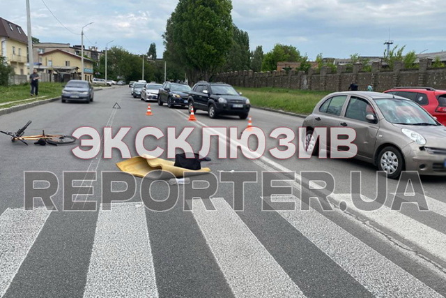 В Днепре на Криворожской женщина-водитель сбила ребенка на велосипеде