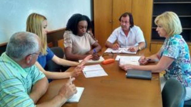 Рынок труда в Каменском и проблемы переселенцев обсуждали с представителями ОБСЕ