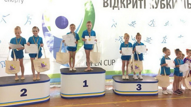 Каменские черлидеры собрали урожай наград на всеукраинском и международном турнирах