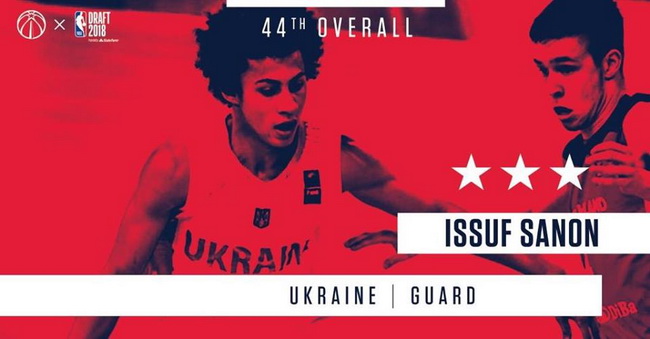 Баскетболиста «Днепра» выбрали на драфте в НБА