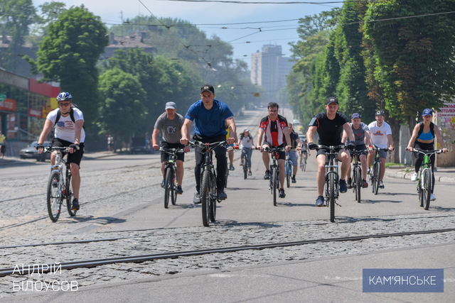 В Каменском состоялся Велодень-2019
