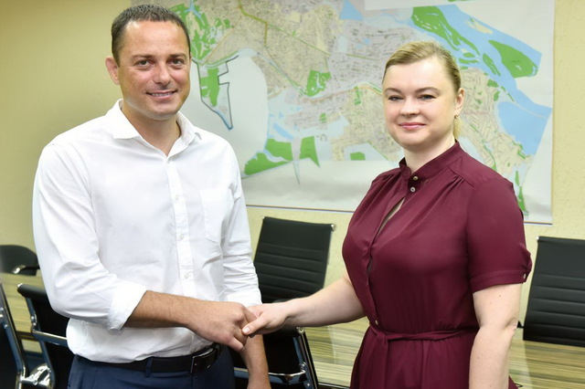 Кам’янський міський голова зустрівся з представником команди Президента Ганною Лічман