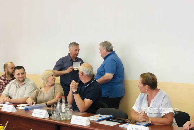 В Каменском наградили спортсменов