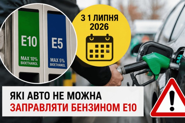 Не всім підійде: власників деяких авто попередили про ризики бензину Е10
