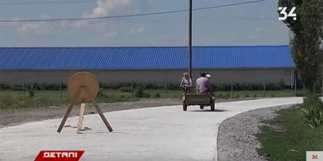 Французские фермеры построили на Днепропетровщине дорогу европейского качества