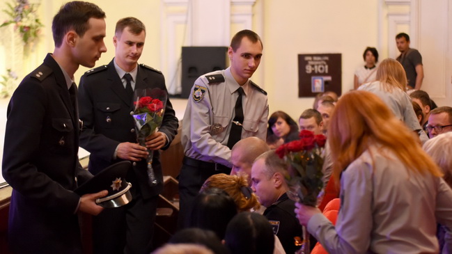 В Каменском отметили лучших работников полиции