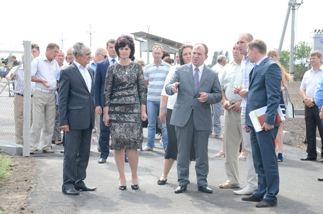 В поселке Васильковка начал работу новый полигон твердых бытовых отходов