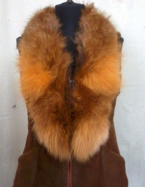 Меховая жилетка от производителя из Днепродзержинска Соболь Елены. Новый конкурс Осенней выставки одежды от Мануфактуры 22-25 сентября