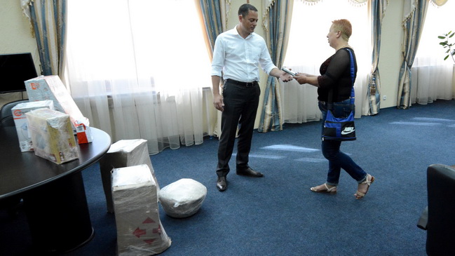 Кам`янський міський голова допоміг із забезпеченням військових на передовій