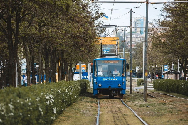 В Днепре появился трамвайный гид по промзоне