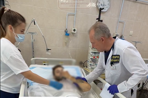 Тут стоїть запах захисників України…