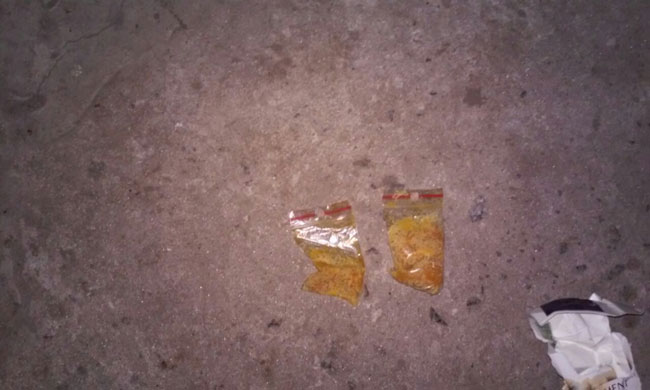 На Тополе полицейские изъяли у курьера партию метамфетамина