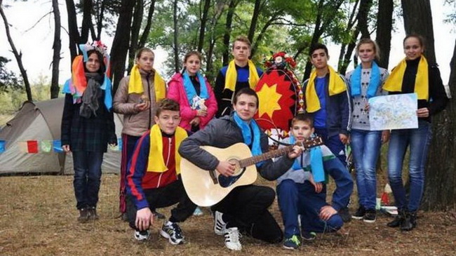 Слет юных туристов состоялся в Каменском
