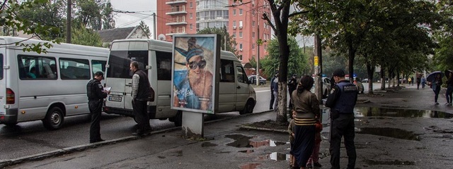 На Гагарина маршрутка чуть не сбила ребенка