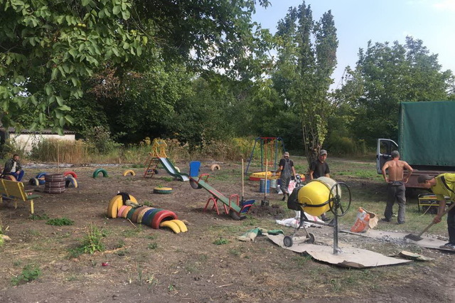 У приватному секторі Заводського району міста продовжується благоустрій територій