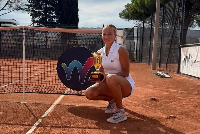 Тенісистка Єлизавета Котляр з Дніпра виграла турнір ITF W15 у Франції