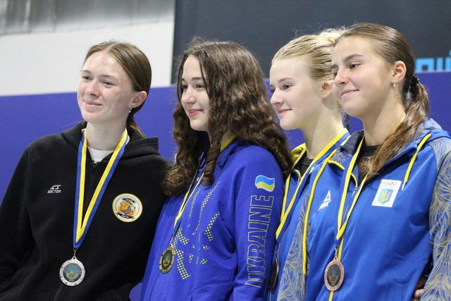 Фехтувальниця Марія Середа з Дніпра виборола бронзу на юніорському чемпіонаті України